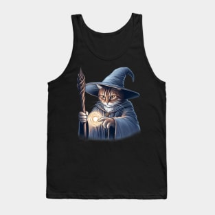 Cat Wise Wizard Tank Top